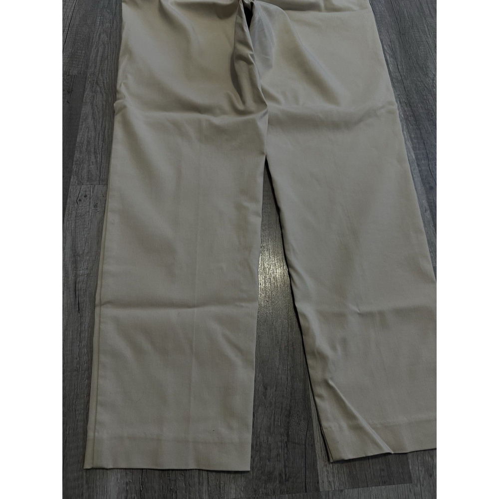 $99 J Jill Wearever Collection Women's size 10 Pants Beige Tan Career Stretch - Picture 16 of 16